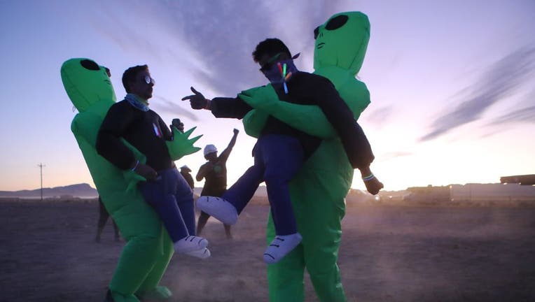 Revellers Descend On Nevada Desert For “Storm Area 51” Gathering