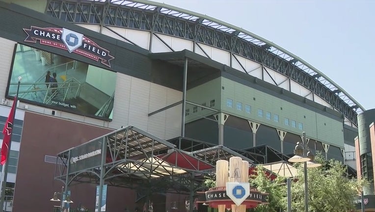 Chase Field in downtown Phoenix, Arizona