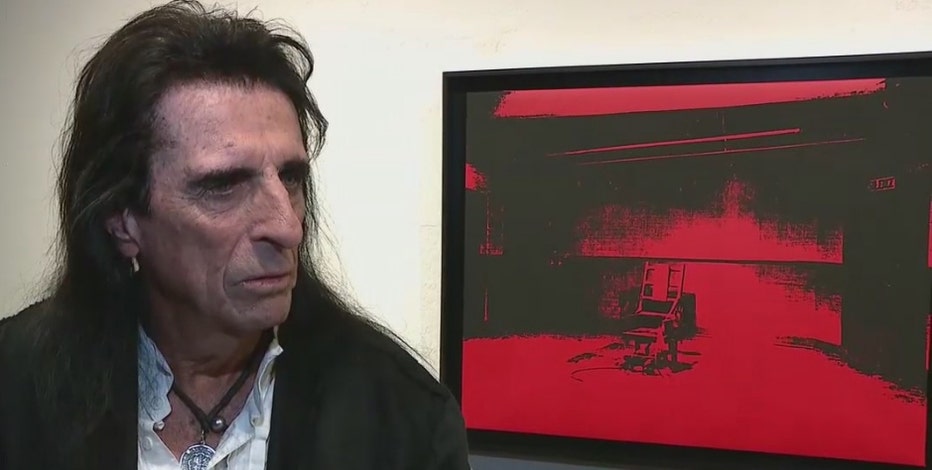 Auction to be held for rare Andy Warhol piece owned by Alice Cooper in Scottsdale