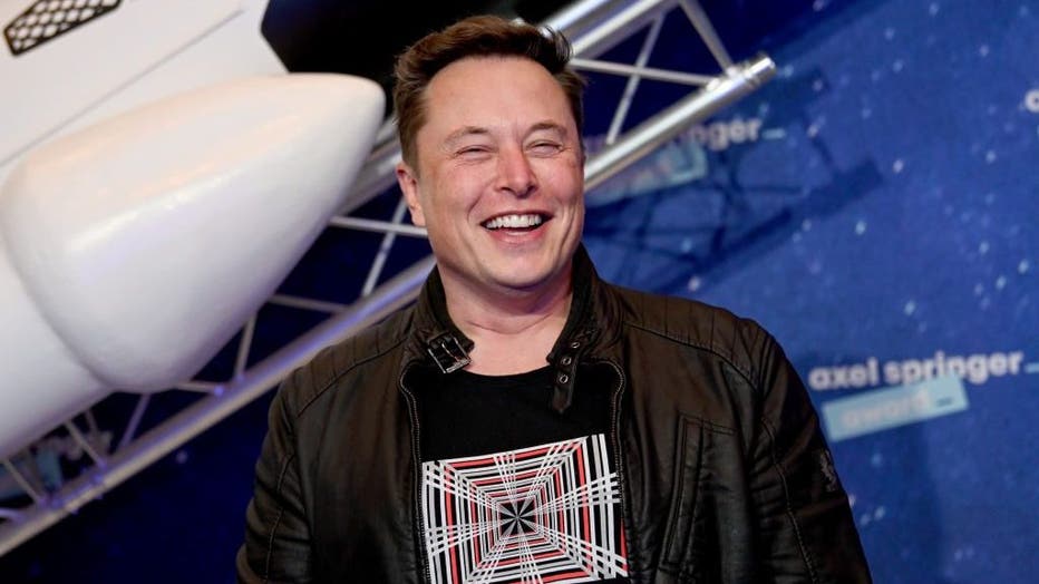 b9ad4f8c-Elon Musk Awarded With Axel Springer Award In Berlin