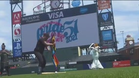 San Francisco Giants 1st MLB team to wear Pride colors on the field