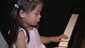 Piano prodigy practices for Carnegie Hall performance