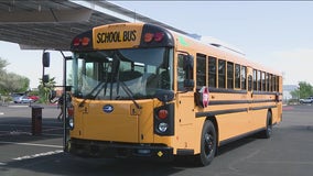 Electric school bus to pick up Cartwright School District students