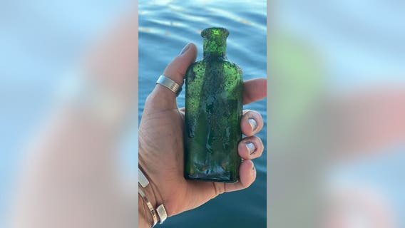 Michigan boat captain finds 95-year-old message in a bottle: 'We were all in shock'