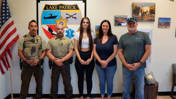 Teenager thanks Maricopa County deputies after nearly dying in the Salt River