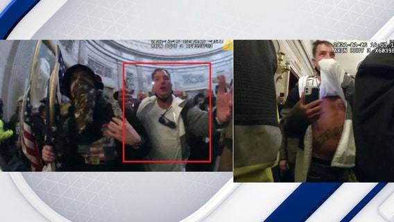 Belly tattoo helps identify Arizona man accused of attacking officers during Capitol riot