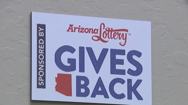 Arizona Lottery steps in to help non-profit organization that was victimized by thieves