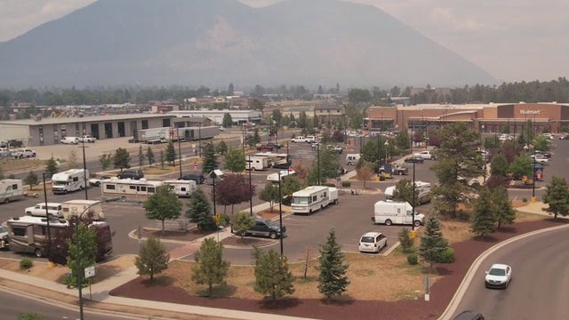 Campers forced to evacuate Arizona forests due to wildfires