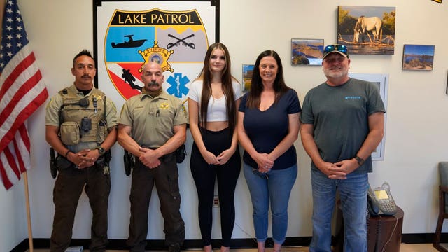 Teenager thanks Maricopa County deputies after nearly dying in the Salt River