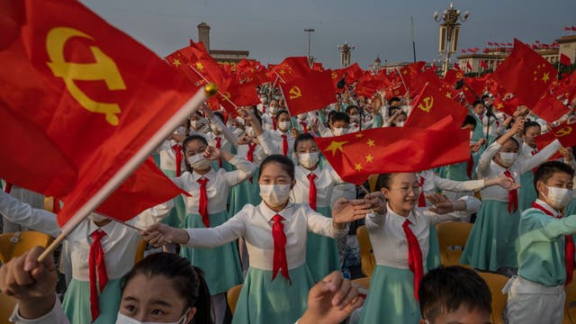China’s ruling Communist Party marks 100th anniversary