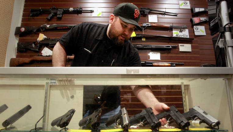 Todd Settergren of Setterarms gun shop, on Friday Jan. 13, 2017, in Walnut Creek, Ca. Settergren says California gun laws have gone too far and he welcomes the chance that the federal government under the Trump administration will ease restrictions on con