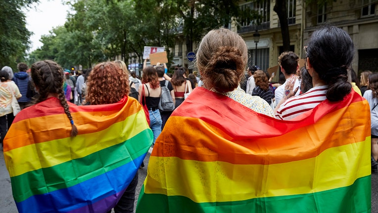 Annual Pride March Parade In Paris, France