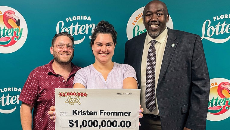 kristen frommer lottery winner