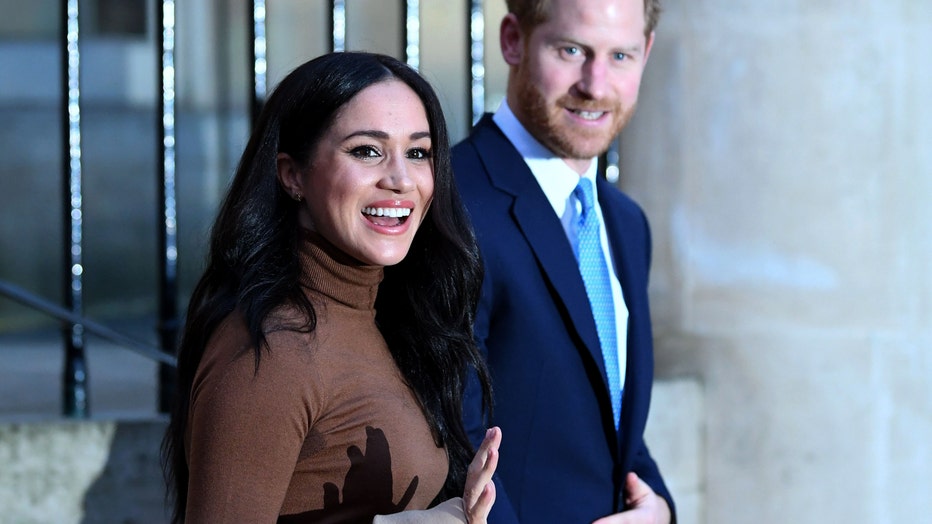 32210992-The Duke And Duchess Of Sussex Visit Canada House