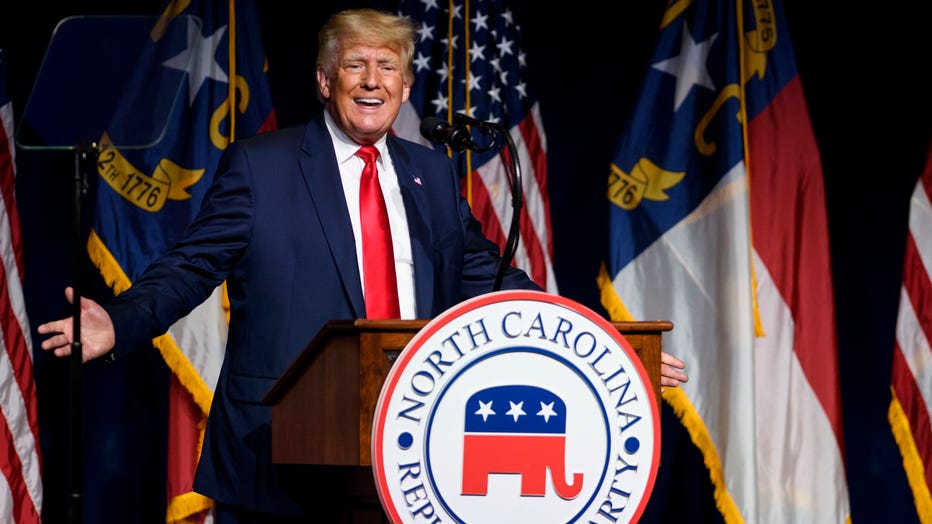 Trump pushes GOP to back candidates who 'stand for our values' at NC