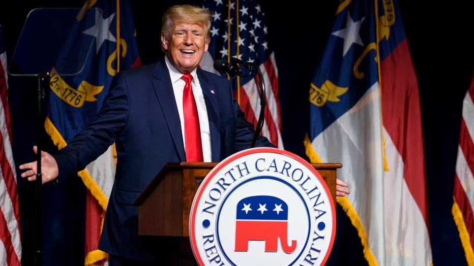 Former President Trump Addresses  The North Carolina GOP Convention