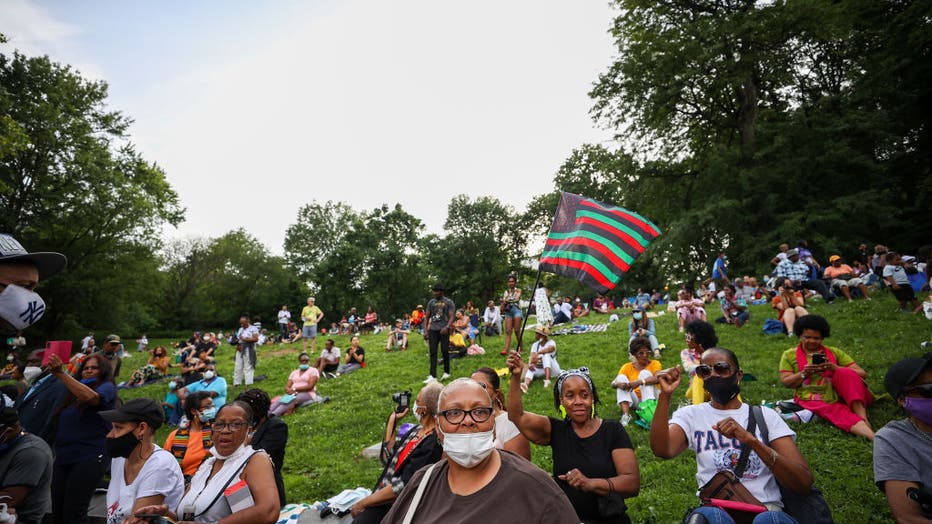 A new Federal Holiday ''Juneteenth'' is celebrated in NYC