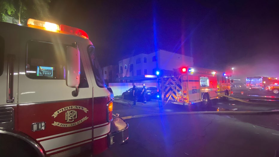 Glendale apartment fire june 26, 2021
