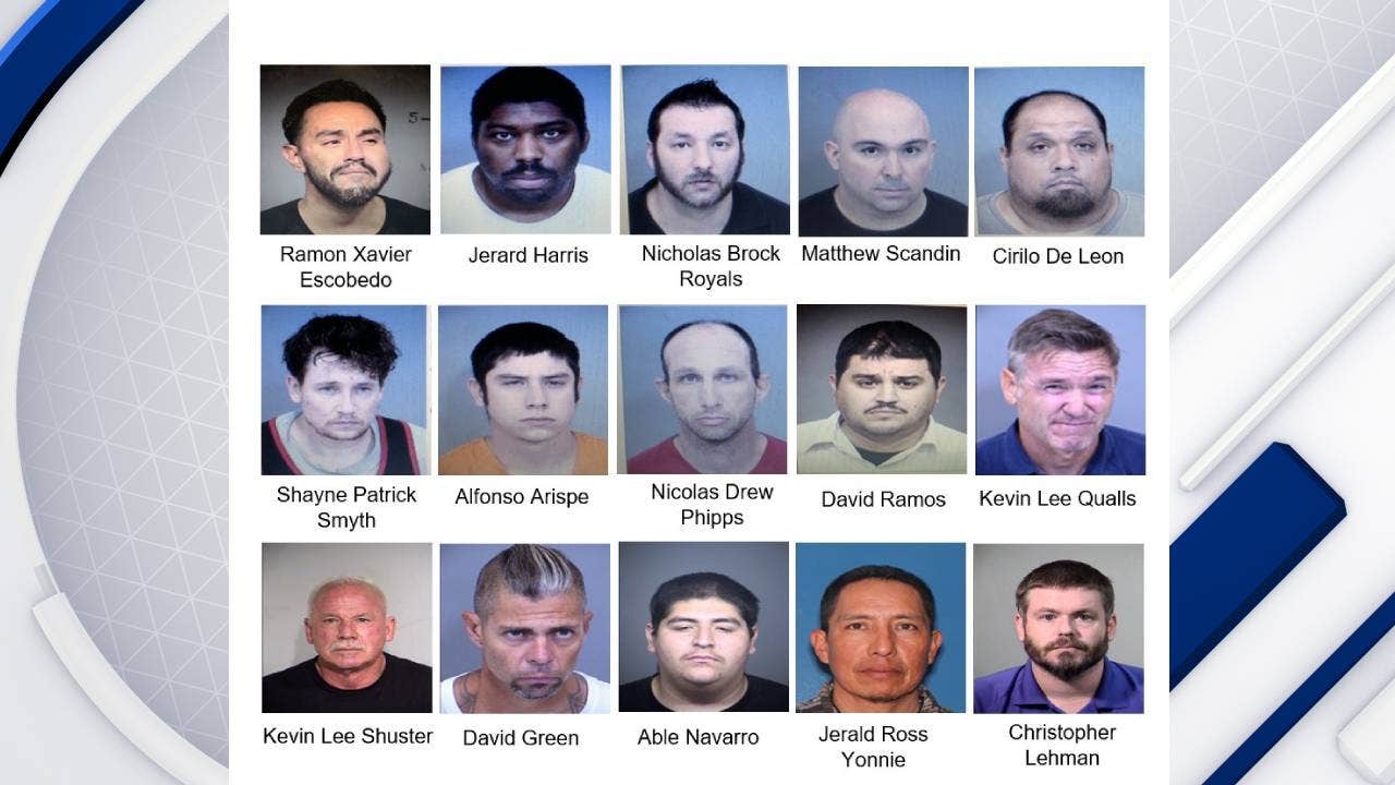 Arizona police arrest 40 in child sex crimes operation photo