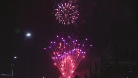 Thousands enjoy fireworks lighting up the night sky in Scottsdale