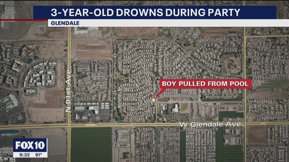 3-year-old boy dies after being pulled from Glendale pool