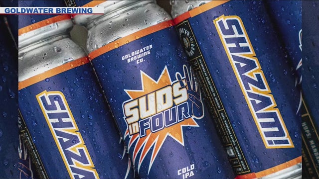 Breweries releasing special edition beers as Phoenix Suns' quest for NBA title continues