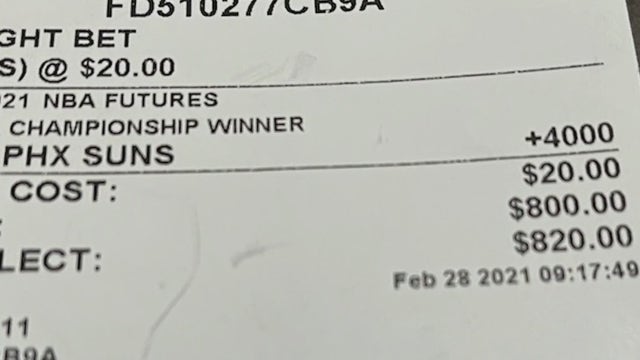 Longtime fans' faith in the Phoenix Suns could win them lots of cash