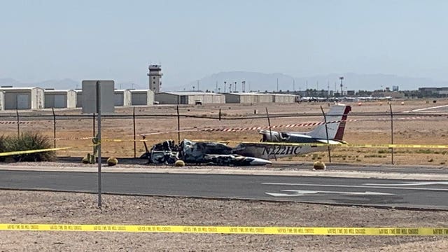 Four injured after small plane goes down near Chandler Municipal Airport
