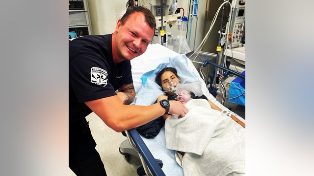 Phoenix Fire paramedic celebrates birthday by delivering newborn in back of his ambulance