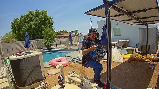 Tempe Police searching for man accused of stealing swimming pool vacuums