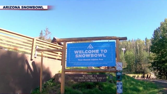 Arizona Snowbowl reopening for summer fun activities