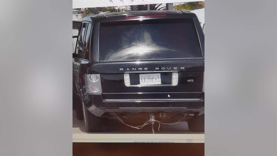 parker suspect vehicle