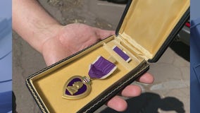 High school students help veteran get Purple Heart medal he was supposed to receive