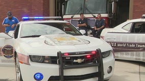 Angel Tribute cars stop in Phoenix ahead of 9/11 tribute in NYC