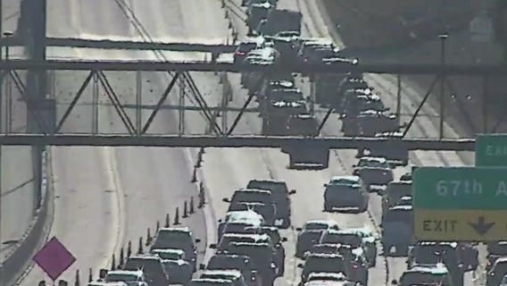 Authorities: 1 dead after driving off Loop-101 in Glendale, hitting sign