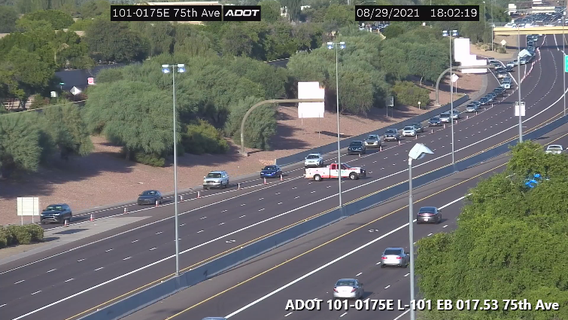 Pedestrian dead after multi-car crash near Loop-101 and Union Hills Drive