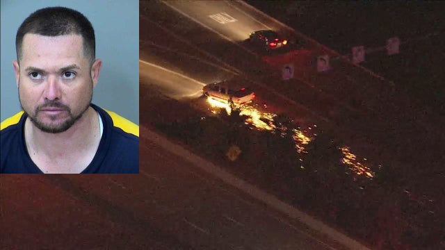 Driver arrested after Pinal County 60-mile pursuit ends in Phoenix area