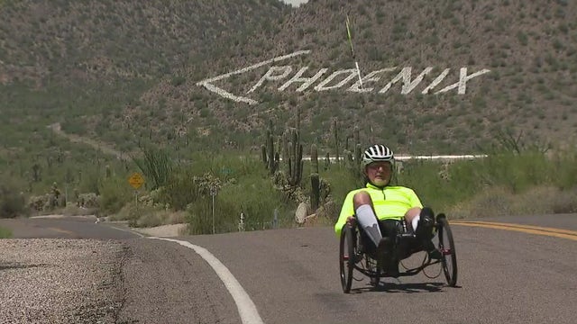 Valley man biking across the U.S. to raise money for child abuse prevention