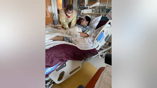 Hesitant family changes mind on COVID-19 vaccine after almost losing their son to the virus