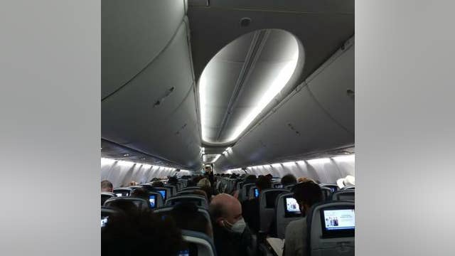 Panic on planes after images are AirDropped to passengers