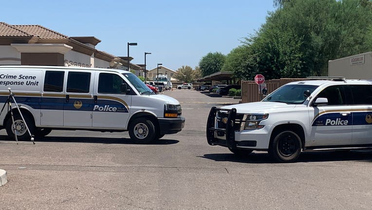 Phoenix police are investigating after a man was shot dead in a parking lot near 95th Avenue and Camelback.