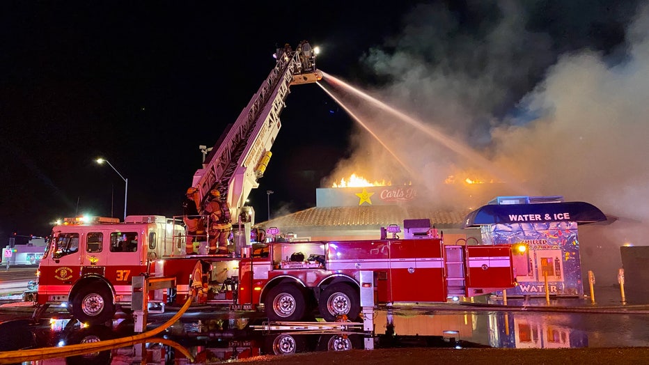 carls jr fire phoenix