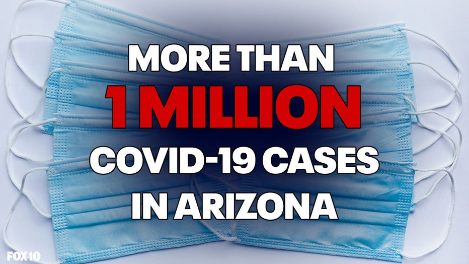 az one million covid cases