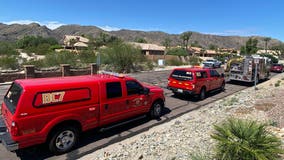 Firefighters rescue man who broke hip, leg on South Mountain