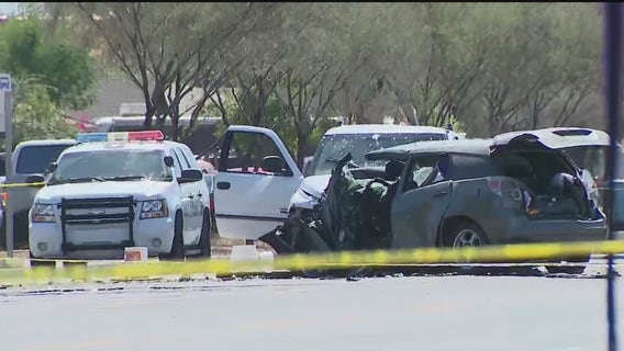 Wrong-way driver dies in fiery Maryvale crash