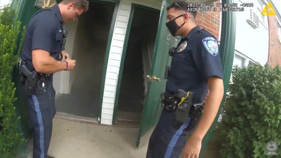 'Hero' Pennsylvania officers rescue unconscious man from burning building