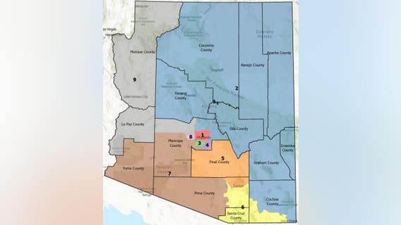 Arizona redistricting panel approves starting-point grid map