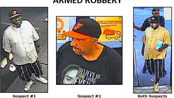 Phoenix Police seek suspects in multiple armed robbery cases