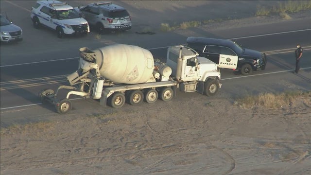 State Route 587 reopens following fatal collision involving cement truck