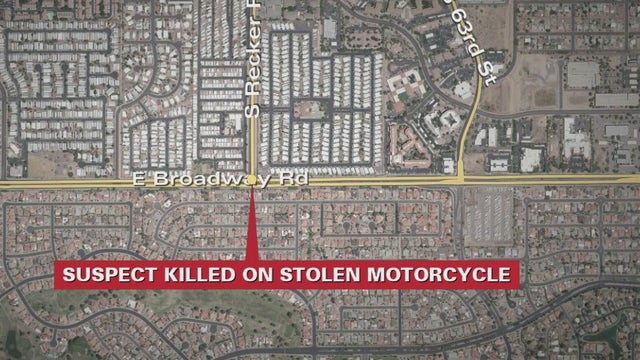 Mesa PD: Man who escaped police custody dies days later in motorcycle crash